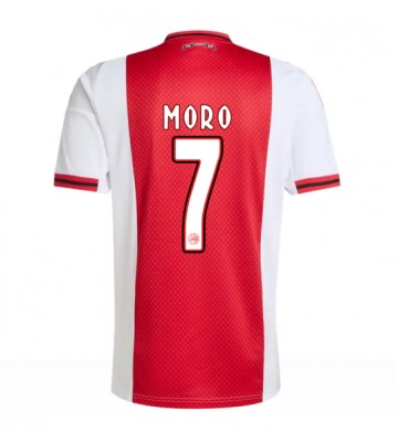 Ajax Raul Moro #7 Replika Hemmatröja 2025-26 Kortärmad